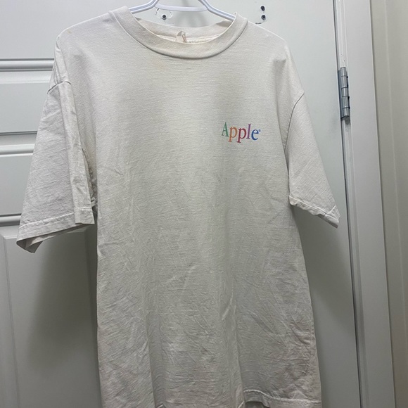 Vintage 90’s Apple Shirt - Picture 2 of 2